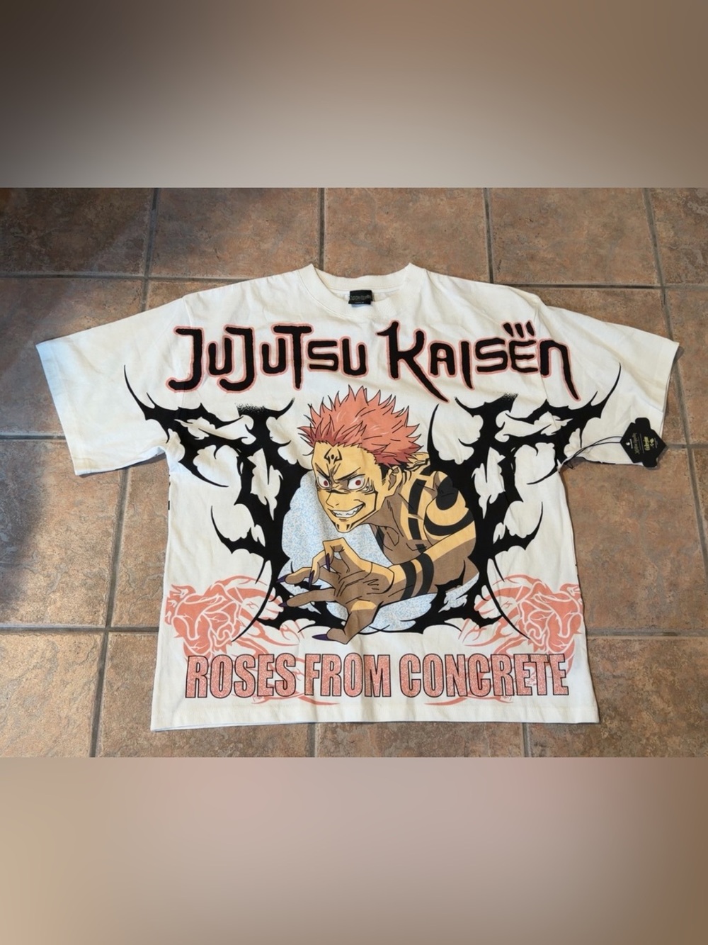 Jujutsu Kaisen x Civil Regime short sleeve T-Shirt Size Large New with tags